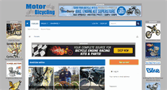 Desktop Screenshot of motorbicycling.com